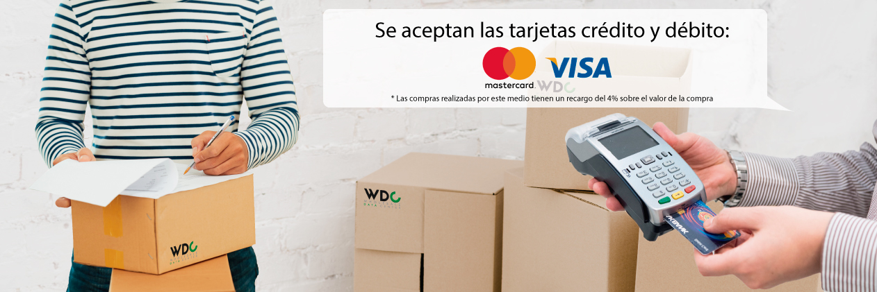 Ahora puede comprarcon sus tarjetas crédito y débito de Mastercard, Visa, American Express, Diners Club y Codensa